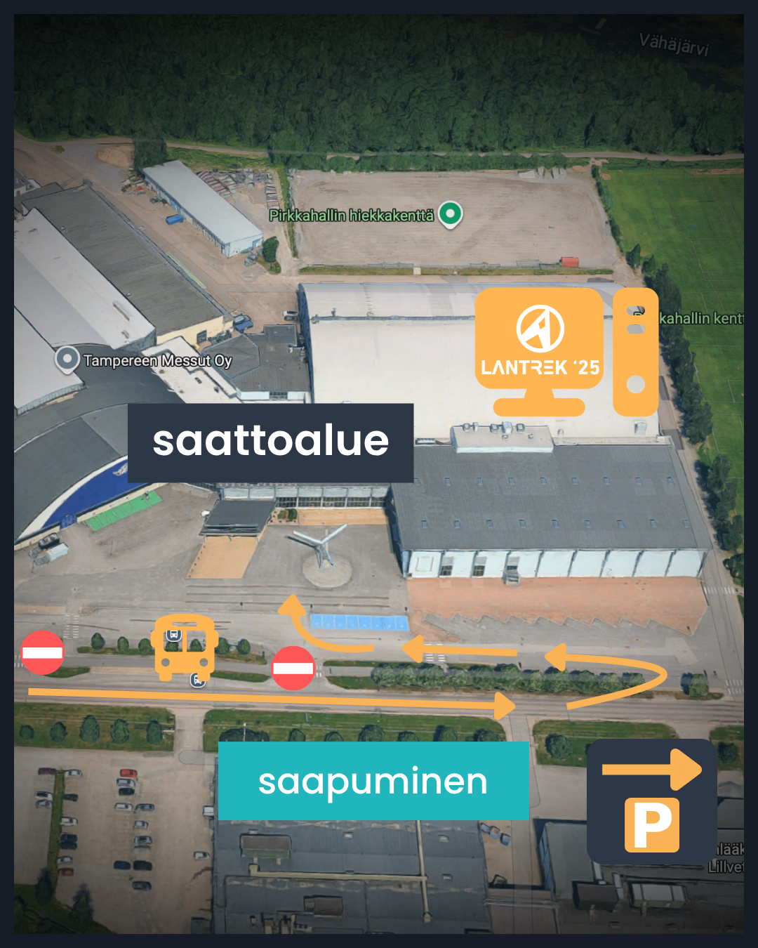 saapumiskartta
